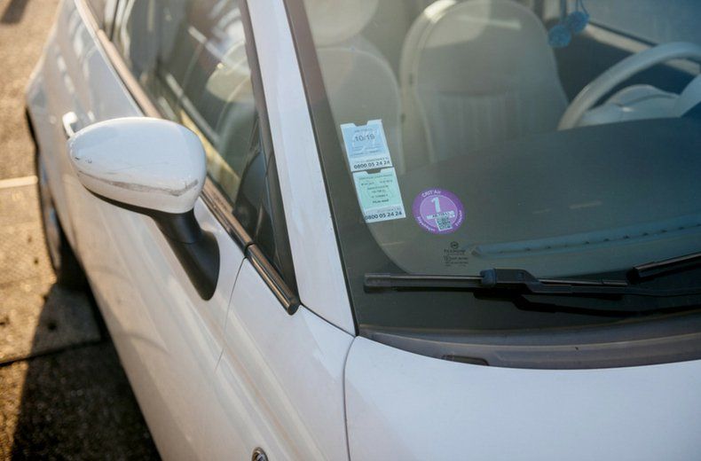 how do i get an emissions sticker for france